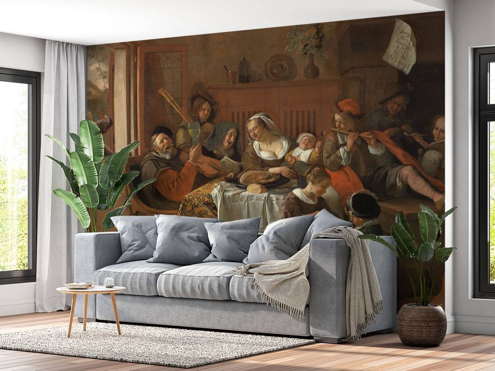 Het vrolijke huisgezin