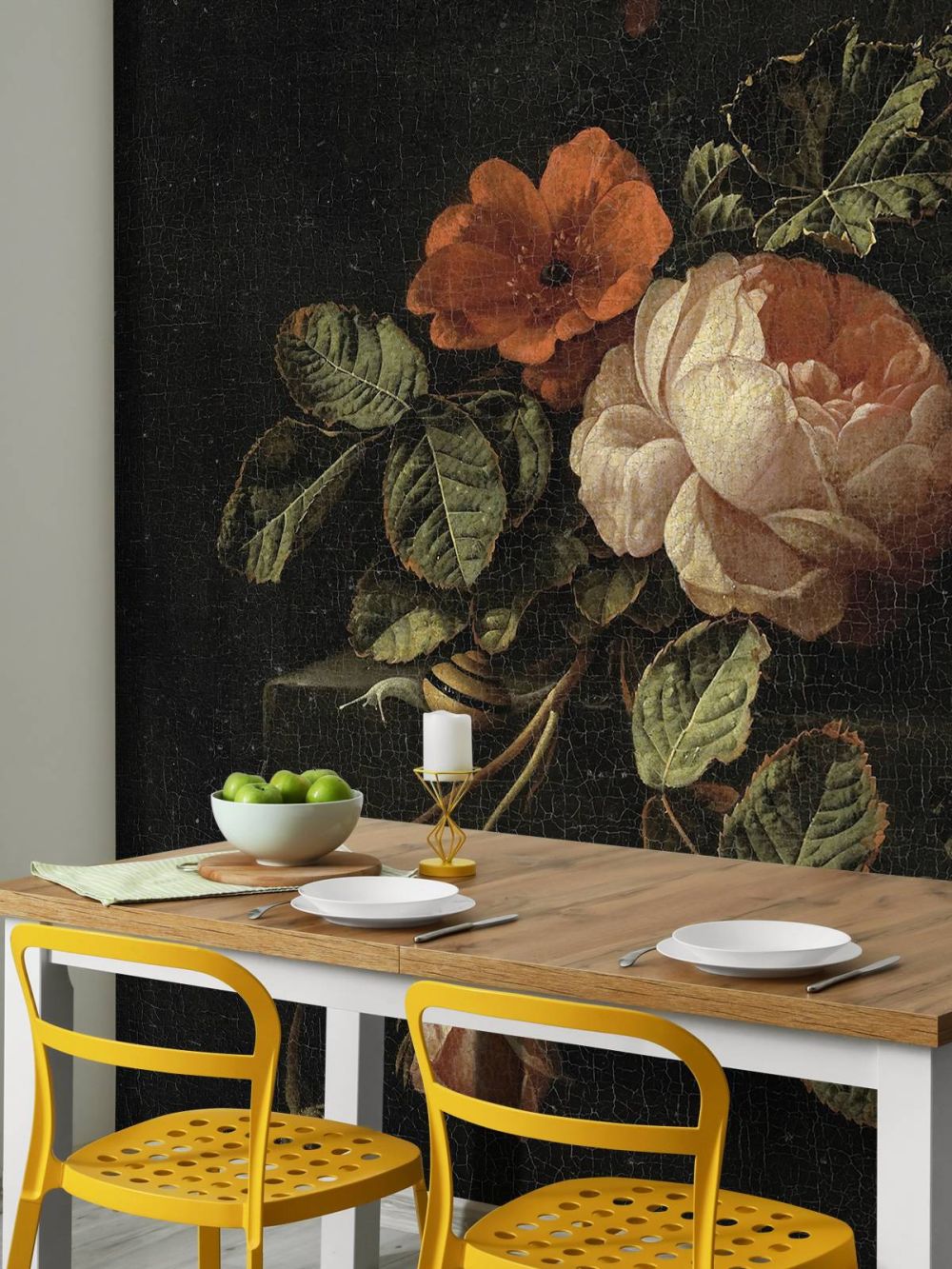 Stilleven met rozen