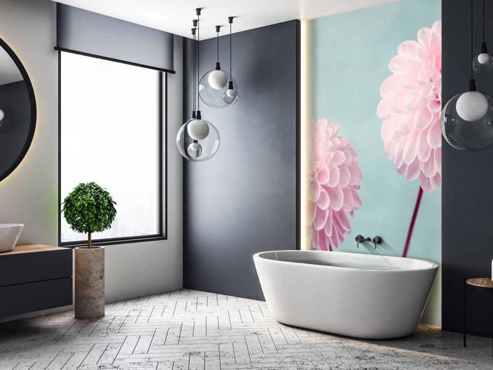 Twee Dahlia bloemen