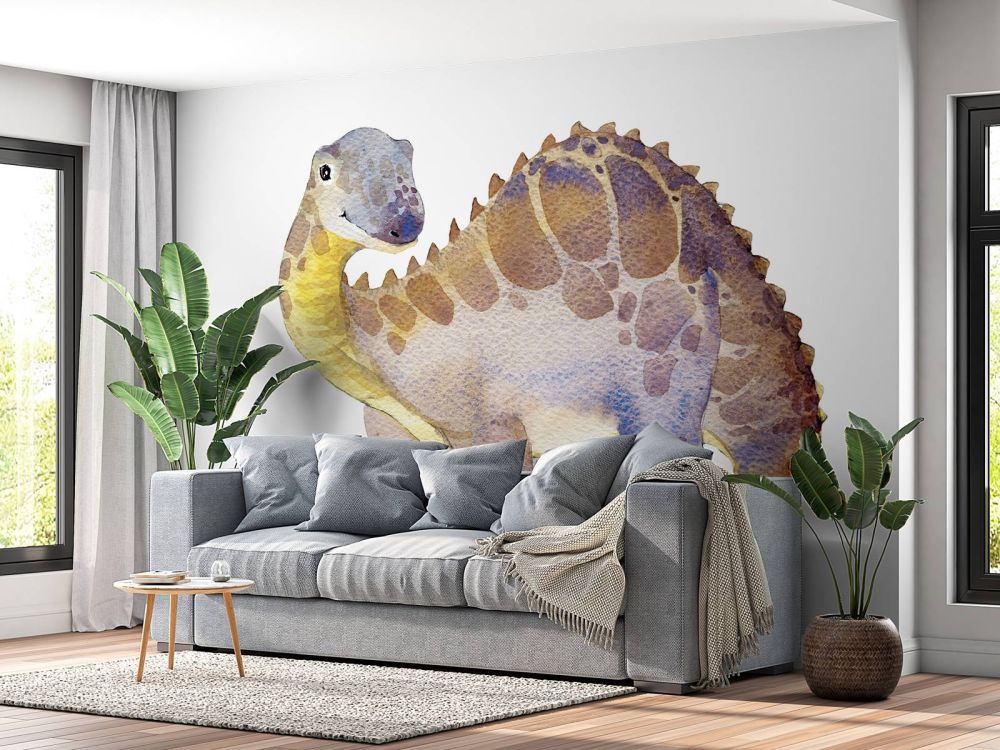 Dinosaurus van waterverf