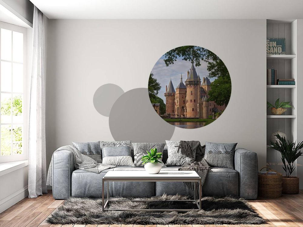 Kasteel de Haar vanuit de tuin