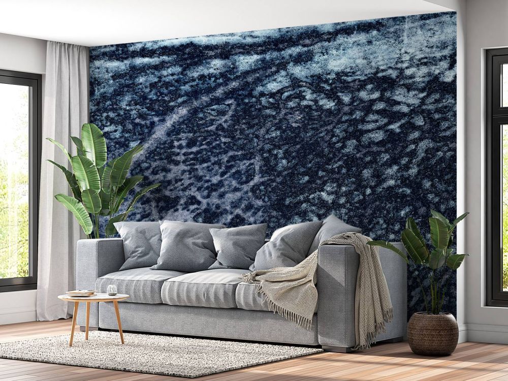 Structuur blauw
