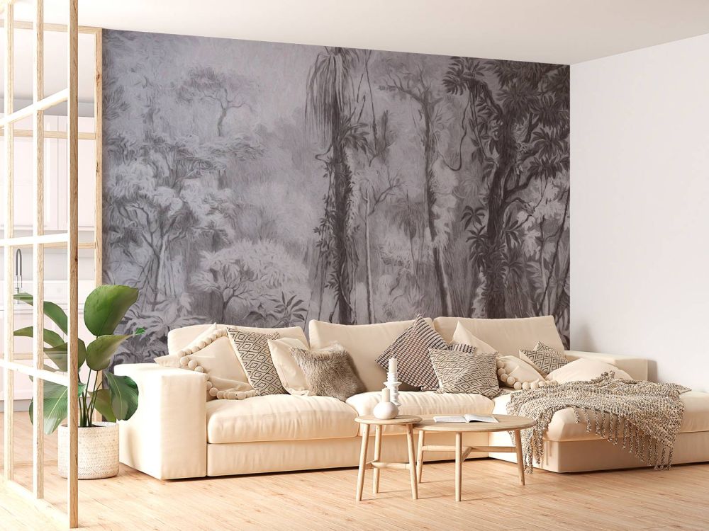 Tropic forest - grey
