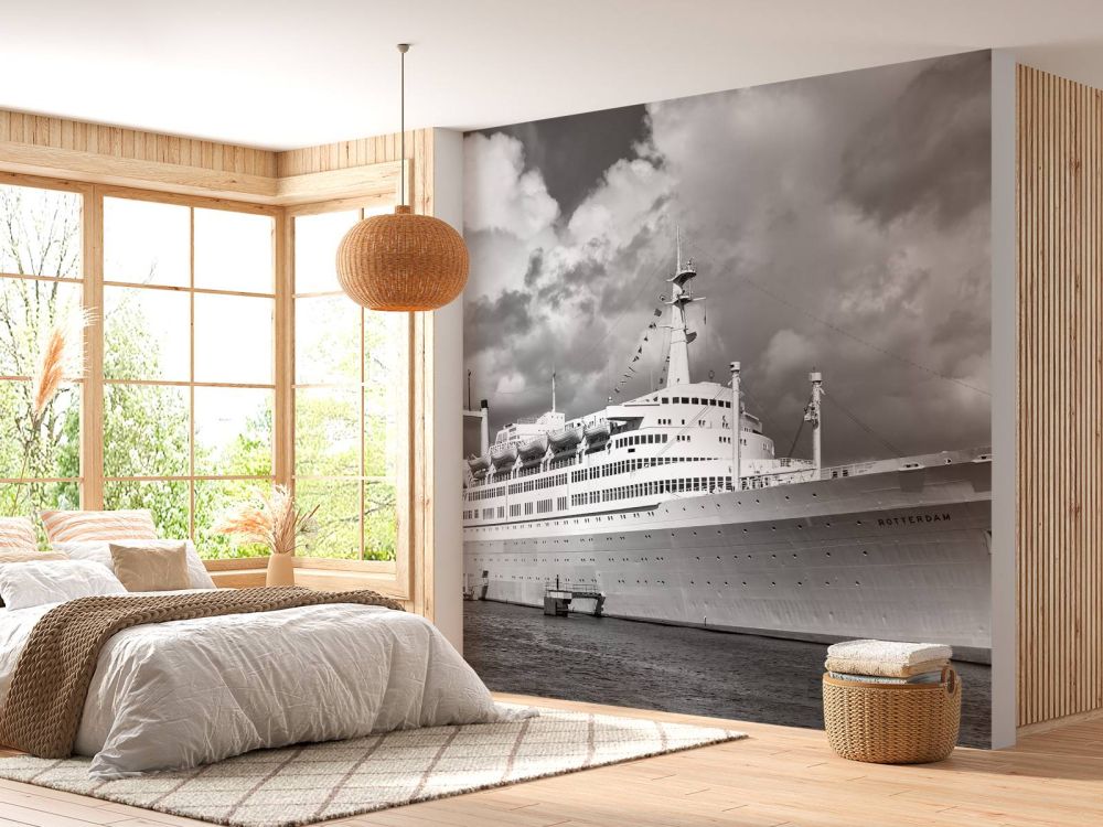 Tijdloze oceaanklassieker in zwart-wit