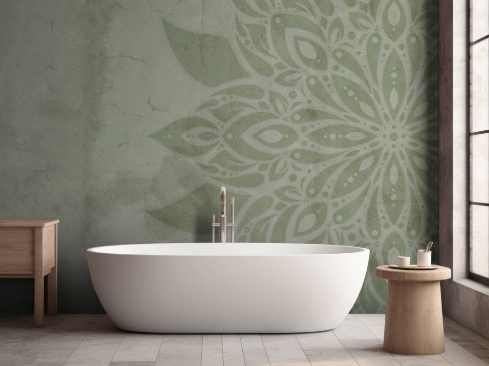 Groene Rustieke Mandala
