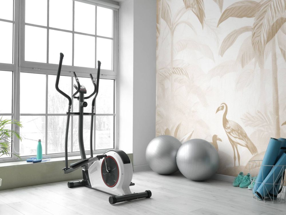 Verborgen Jungle met Ibis, taupe