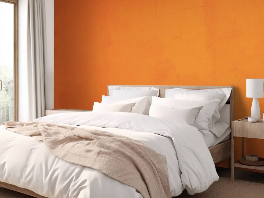 Sinaasappel oranje beton