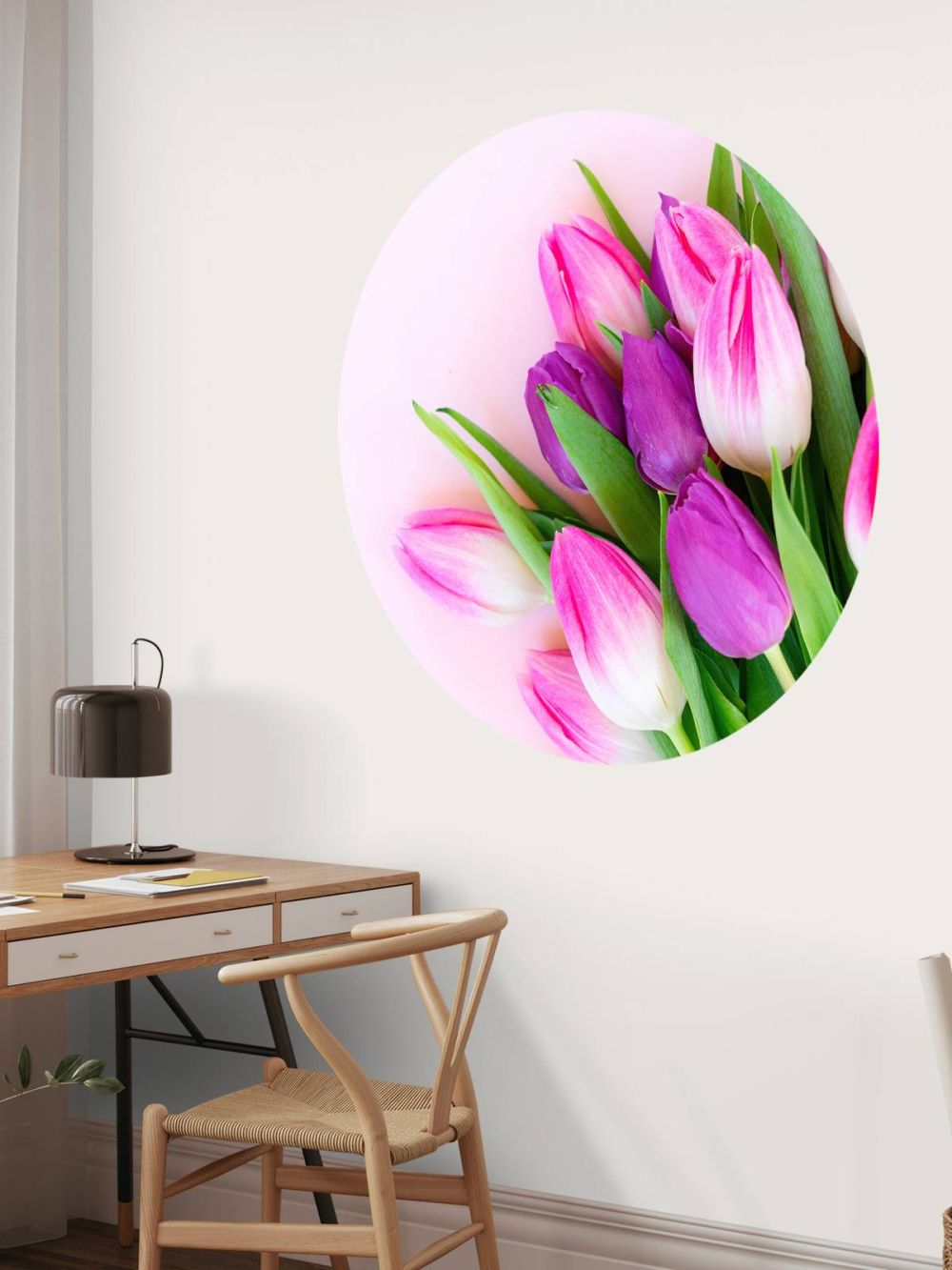 Roze tulpen