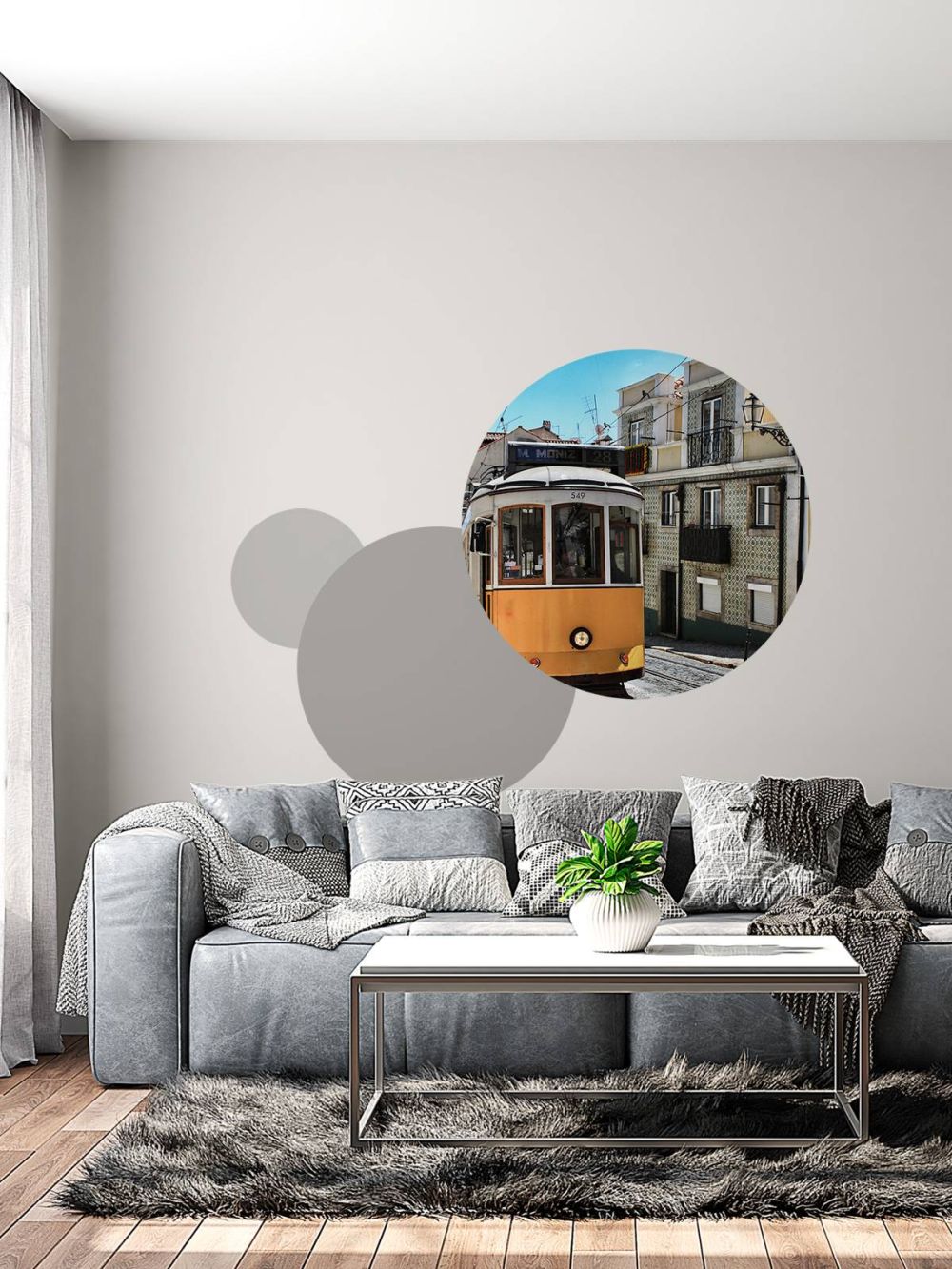 Gele tram