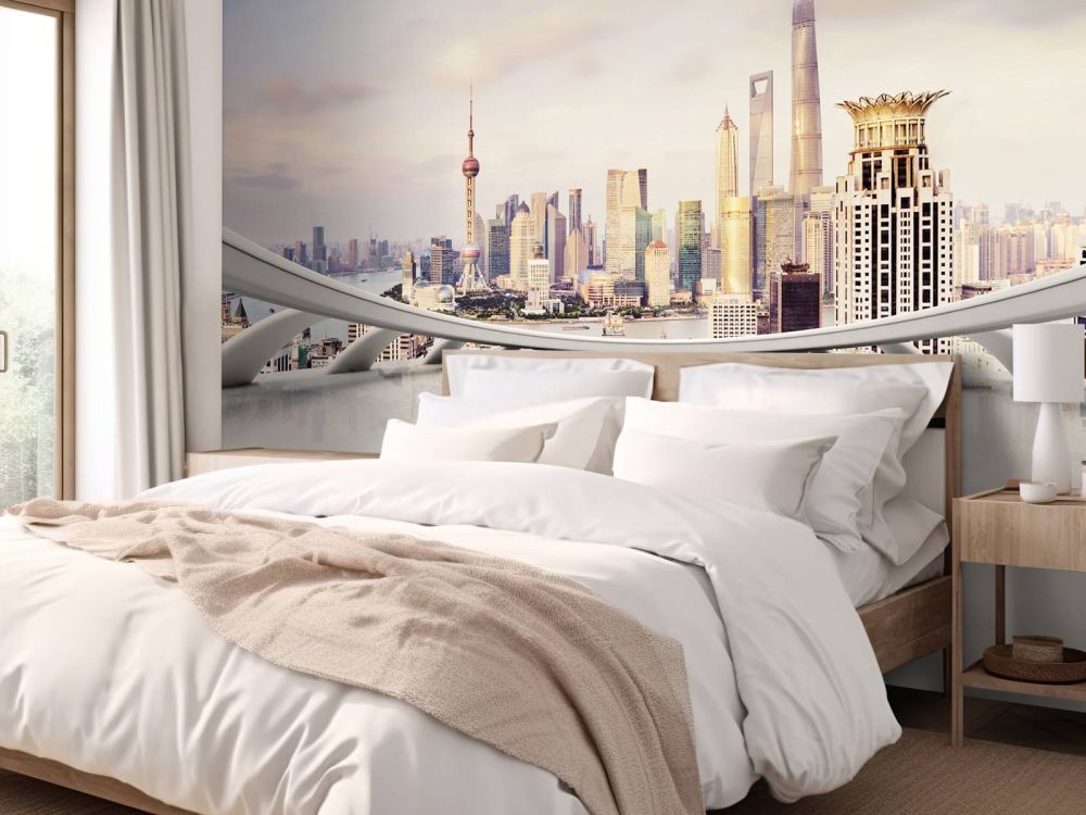 Skyline van Shanghai
