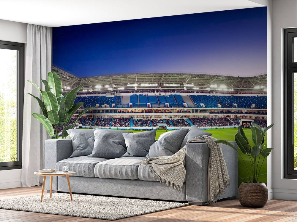Voetbalstadion panorama