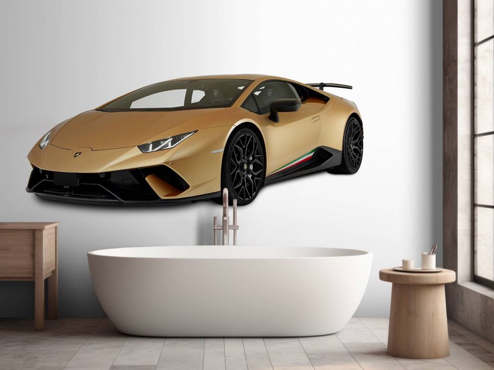 Lamborghini Huracán - Rechter voorkant wit