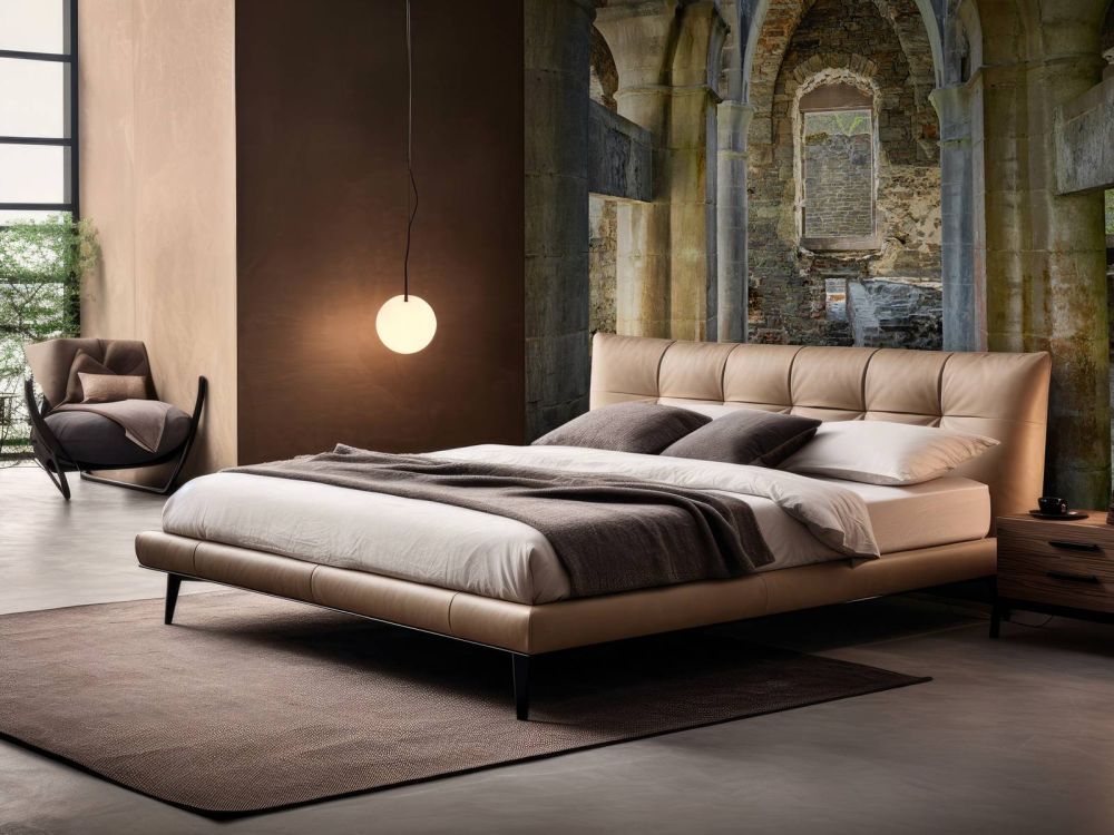 Verlaten gebouw met bogen