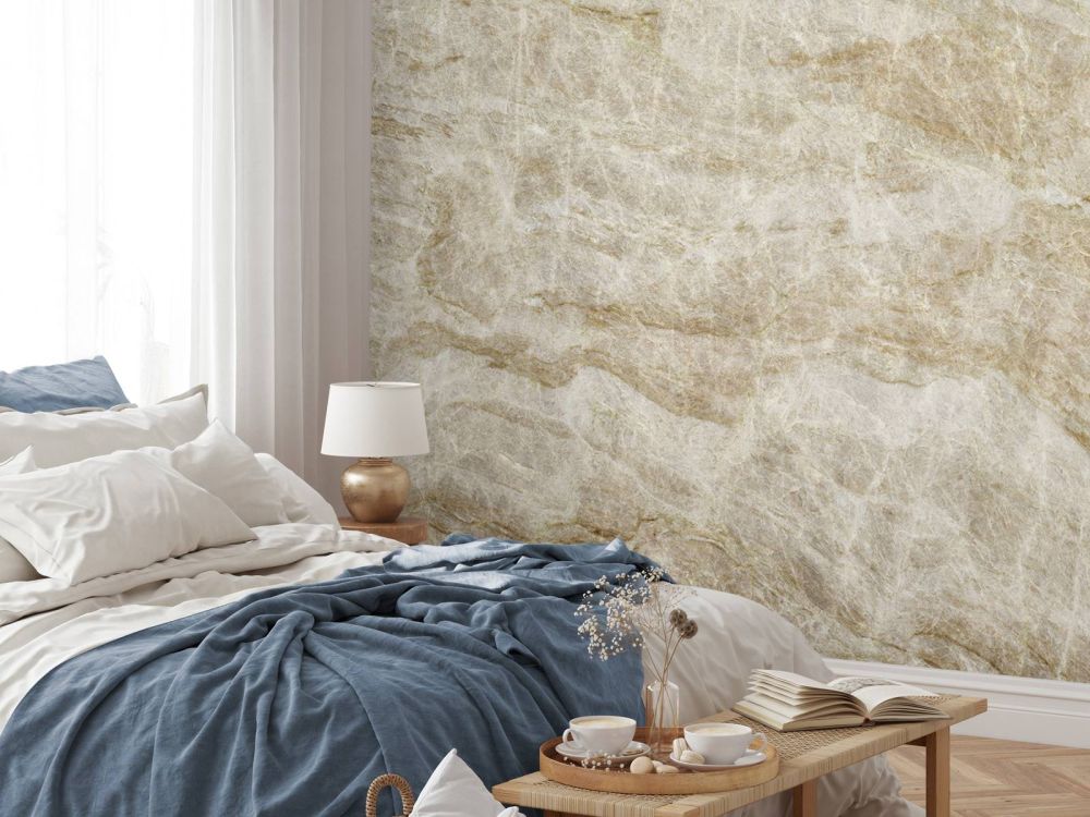 Beige gekleurd marmer