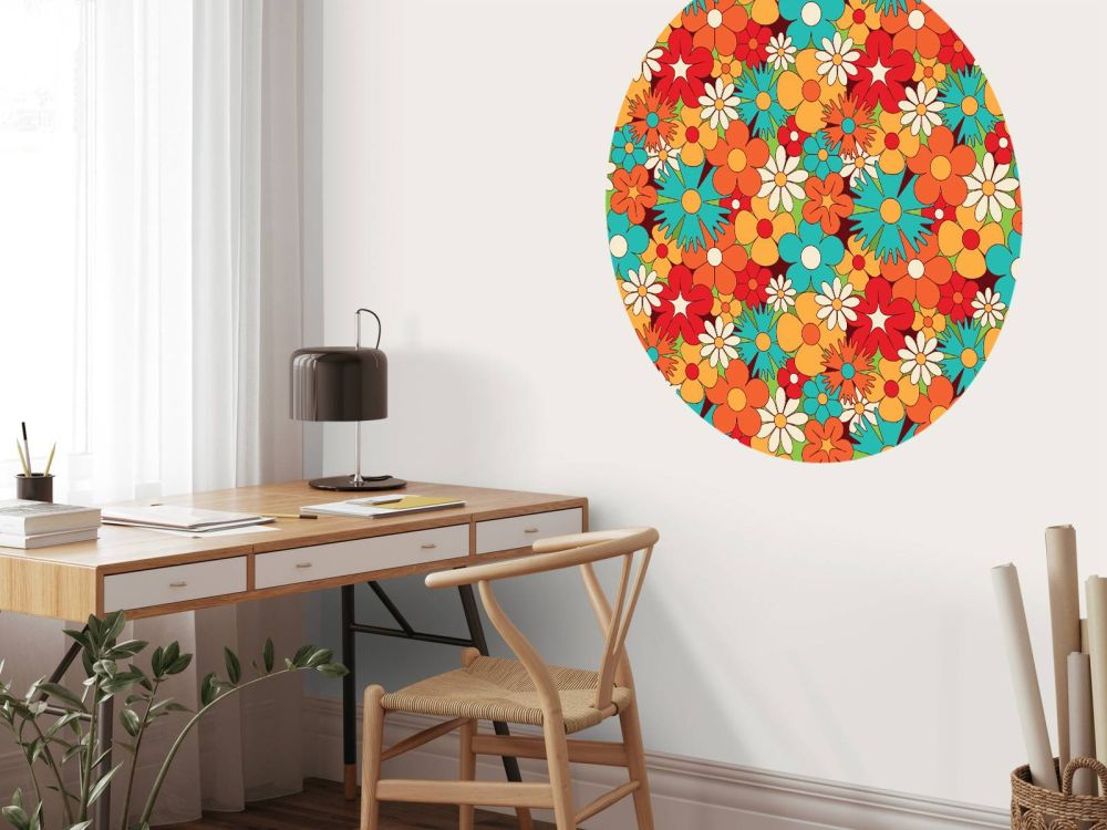 Bloemen in vintage stijl