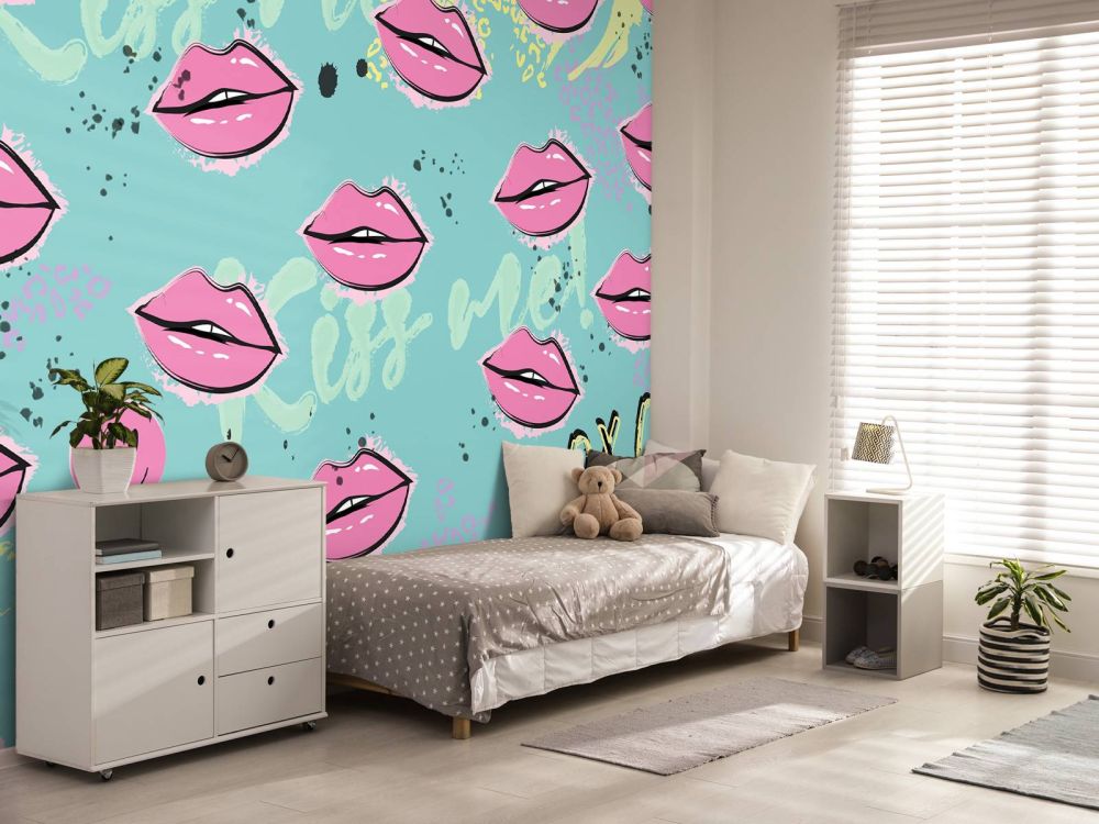 Kiss kiss turquoise