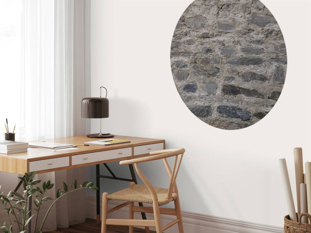 Muur met ruwe stenen