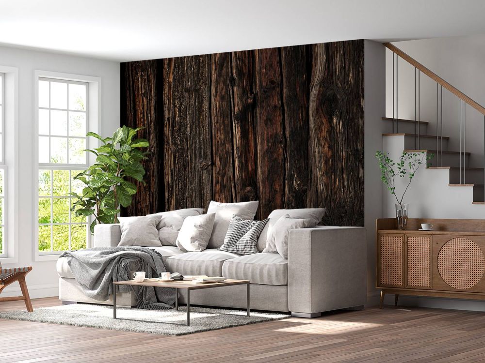 Donker oud hout