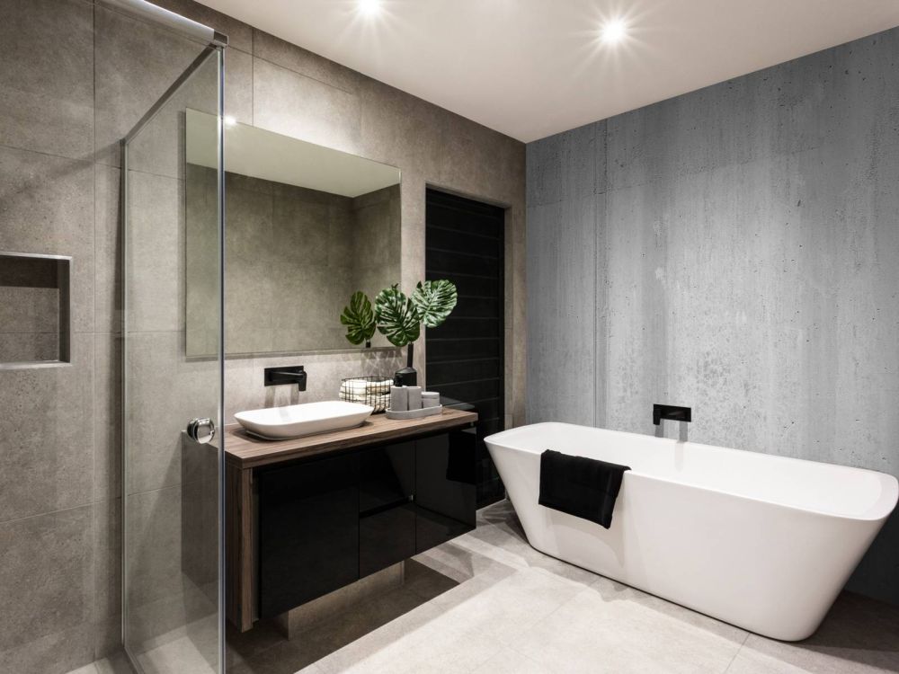 Beton zwart-wit 