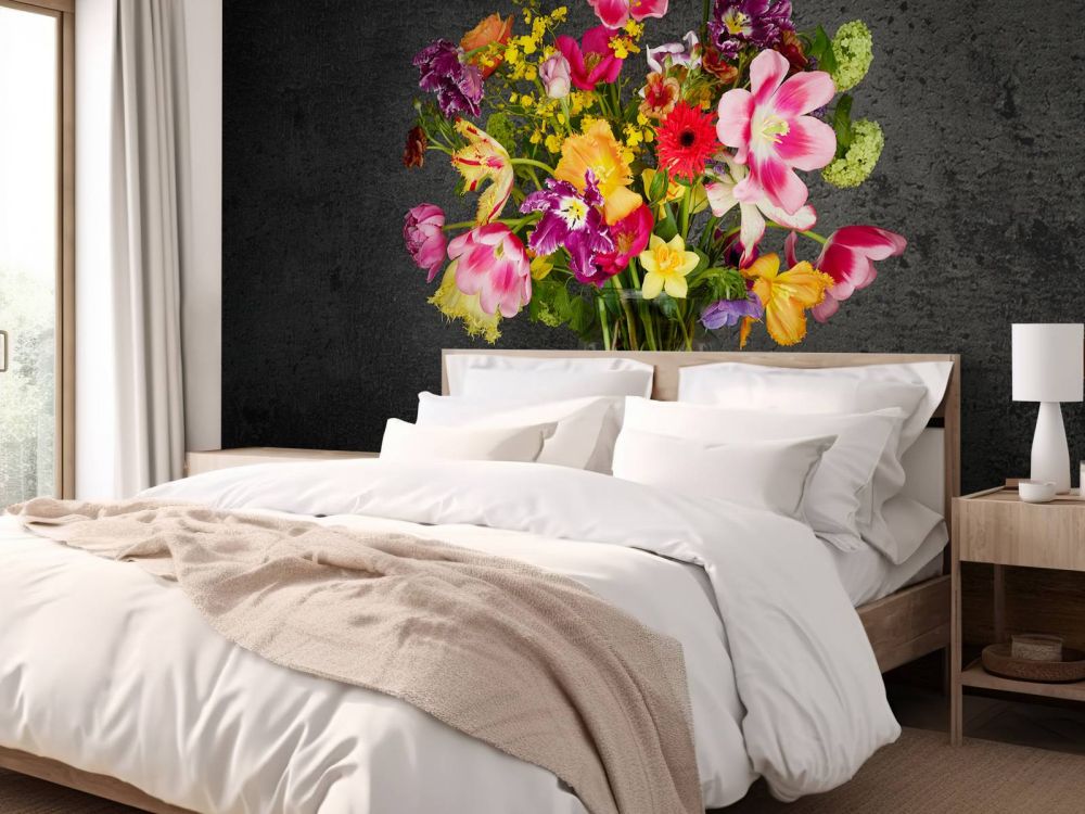 Kleurrijk boeket bloemen