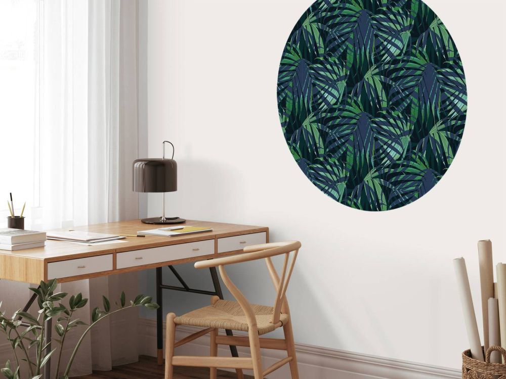 Groene palmbladeren