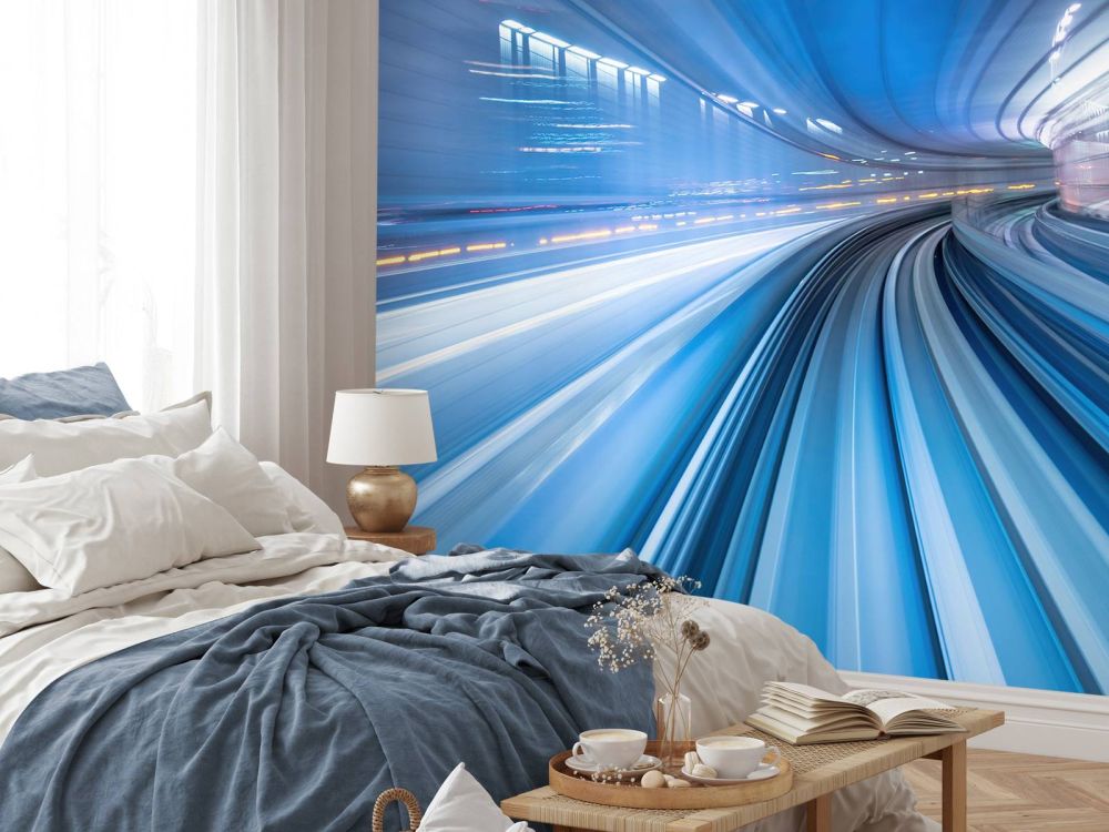 3D effect van snelheid