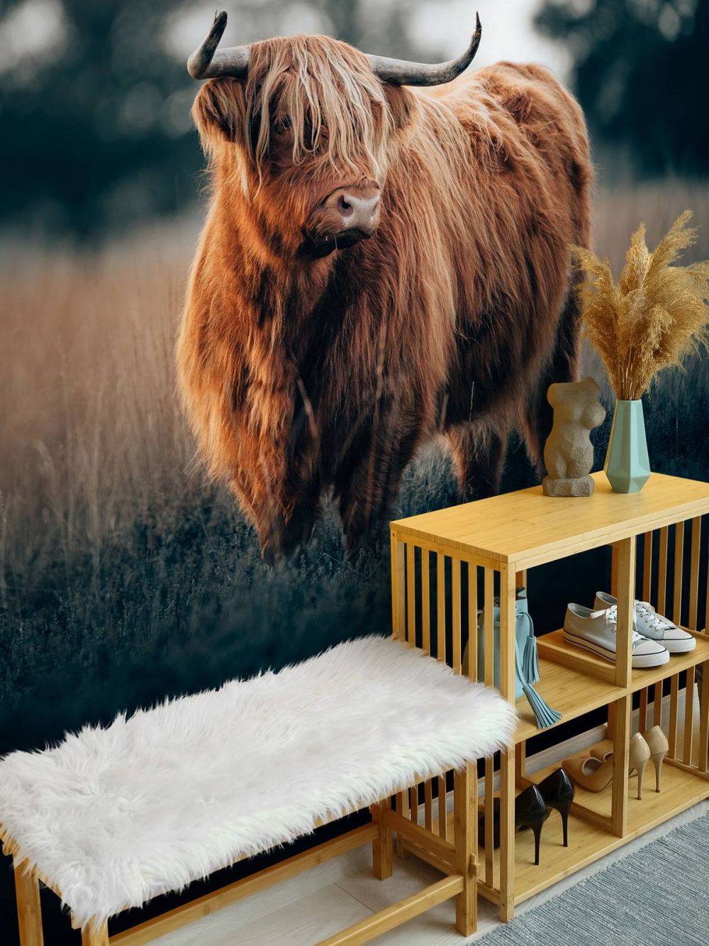 Portret van hooglanders