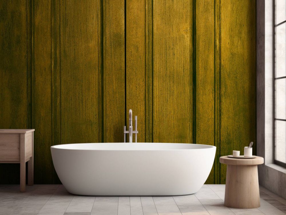 Okergeel hout