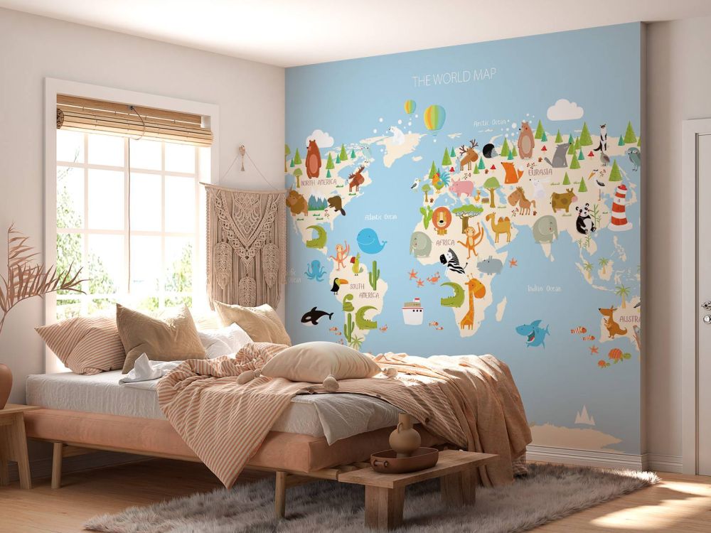 Map van de wereld