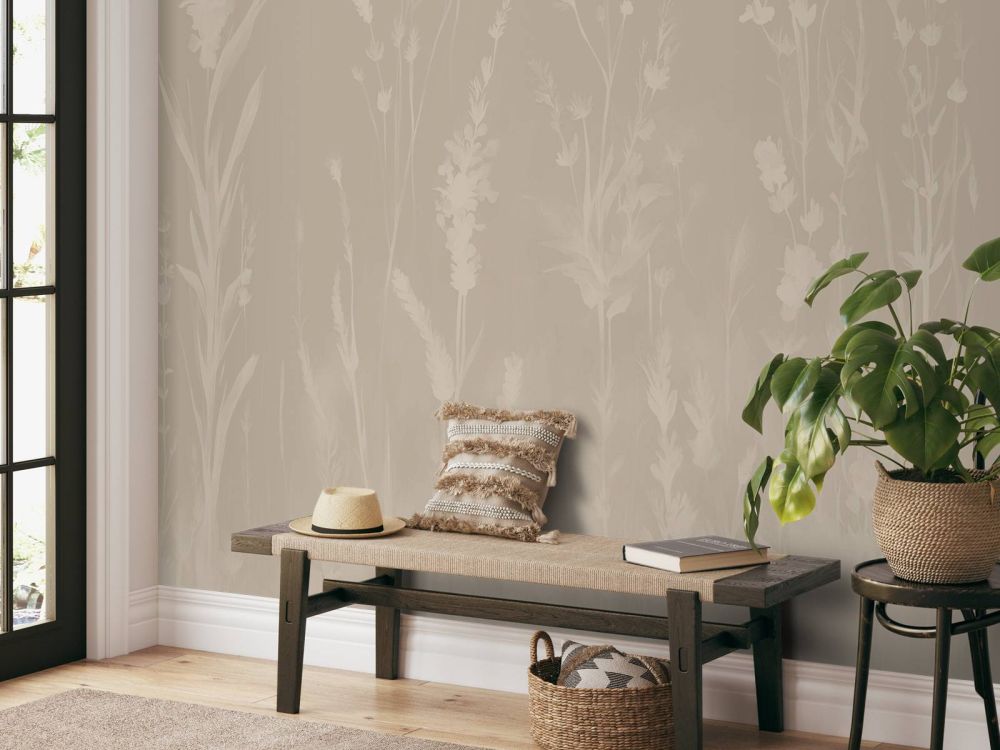 Lavender Glade Seamless Taupe