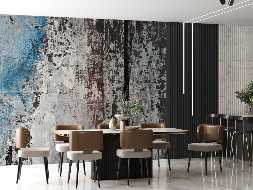 Abstract schilderij