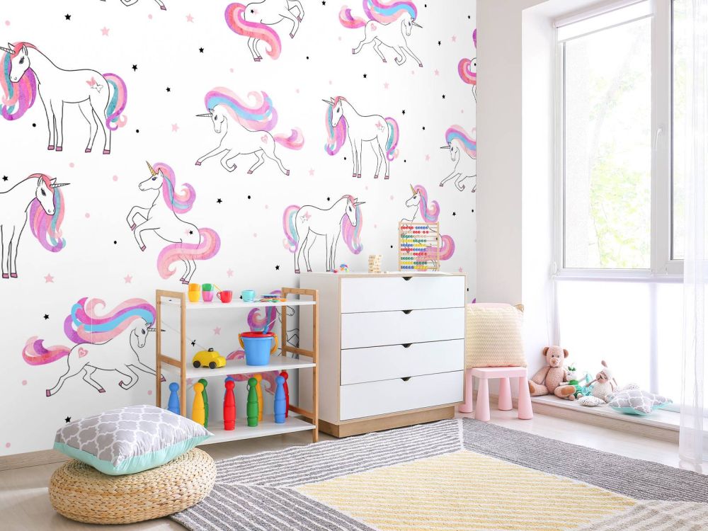 Magische unicorns
