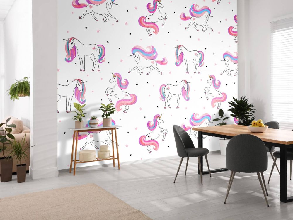Magische unicorns