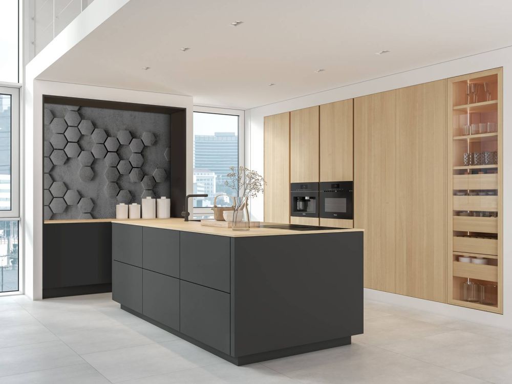 Moderne hexagons