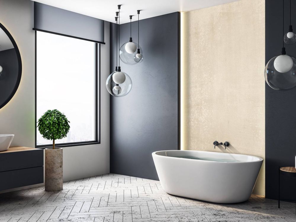 Licht gekleurd beton