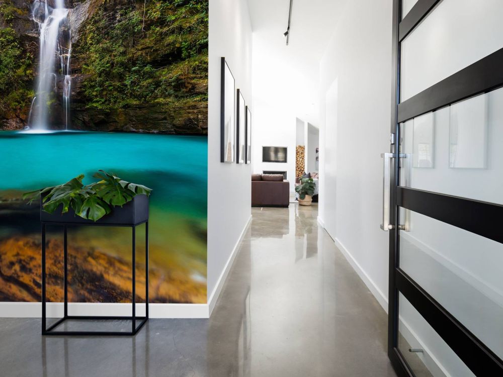 Turquoise waterval