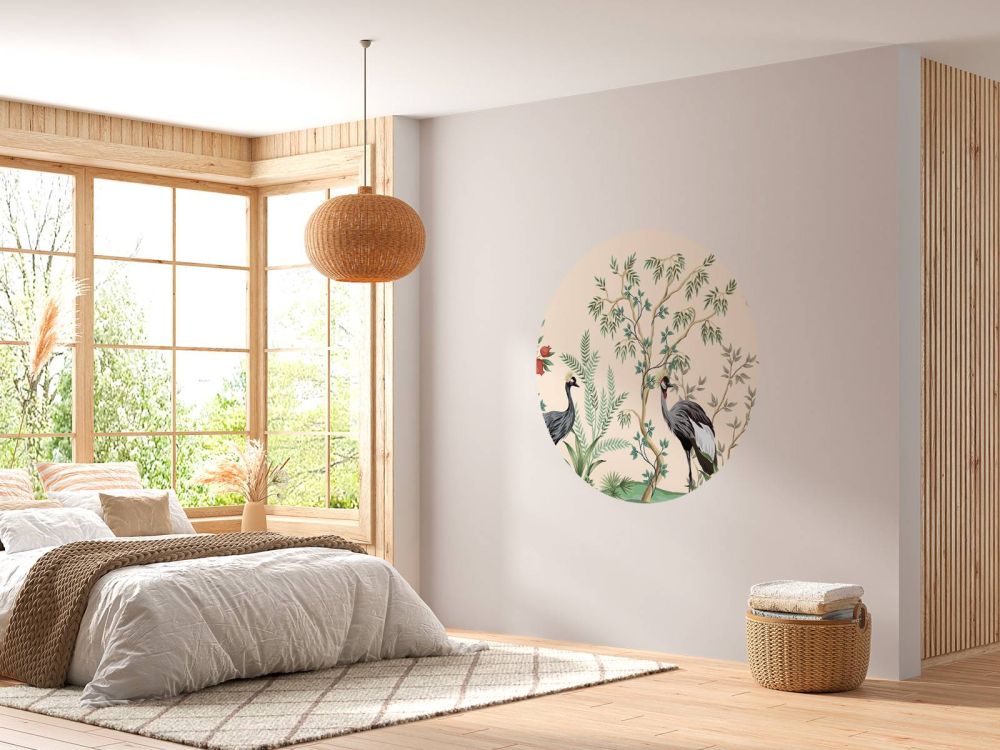 Illustratie van kraanvogels