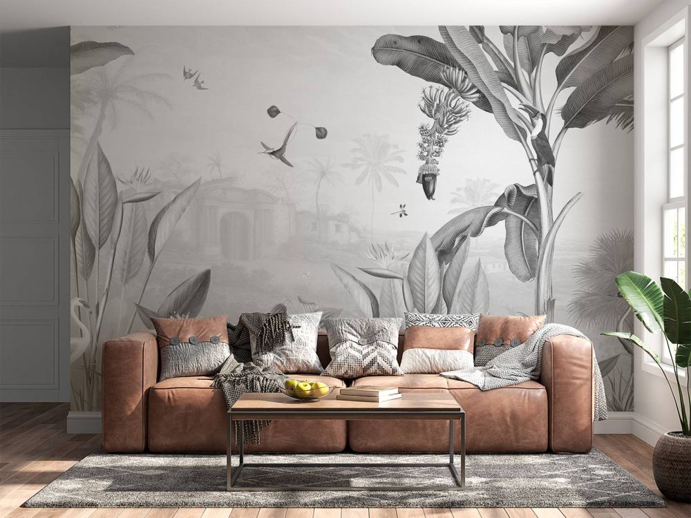 Botanical Beauty - Black and White