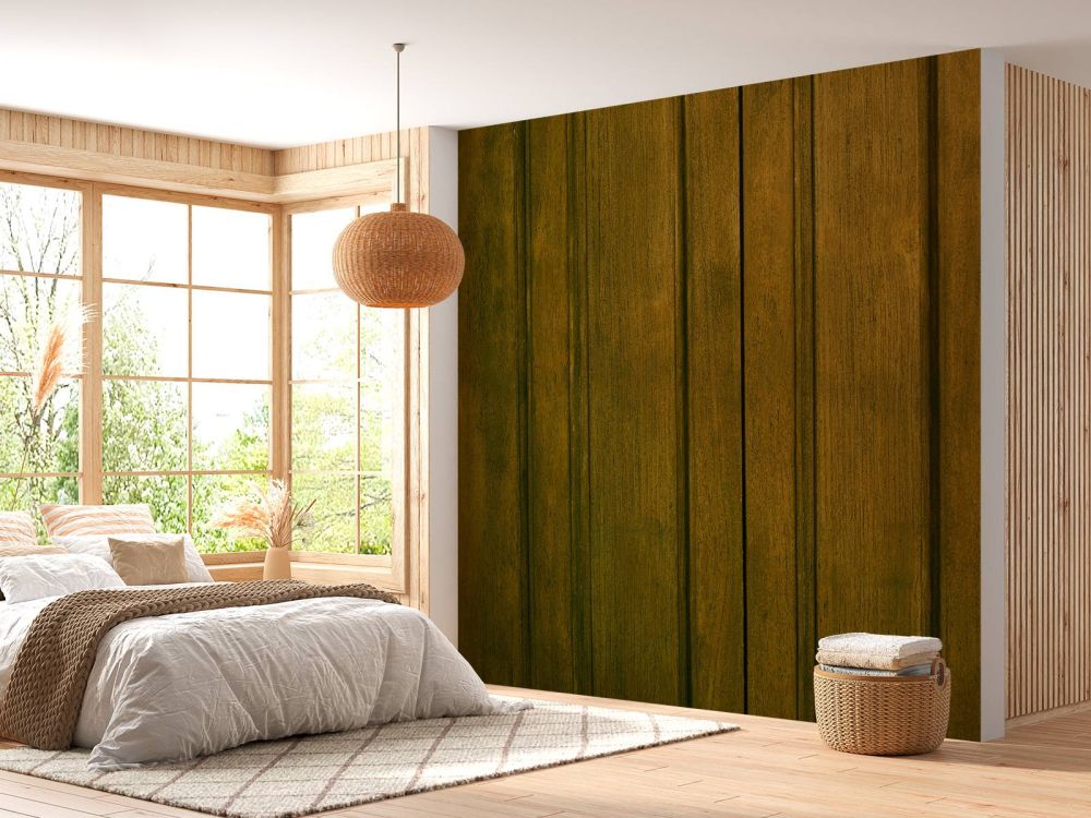 Okergeel hout