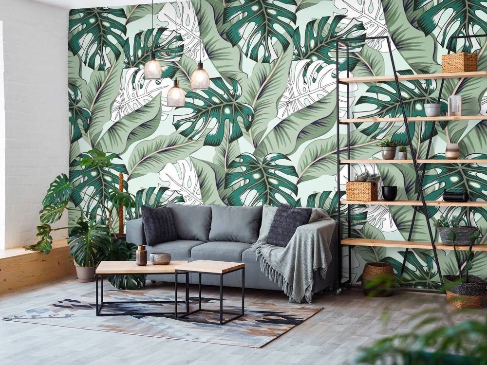 Exotische jungle planten