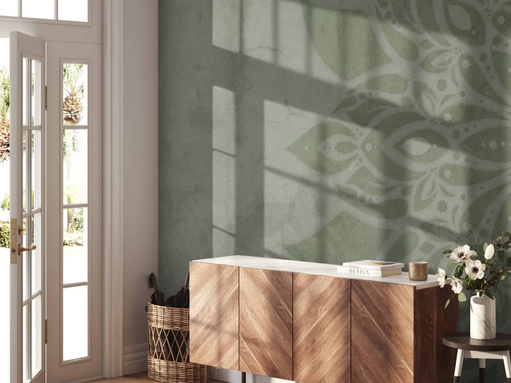 Groene Rustieke Mandala