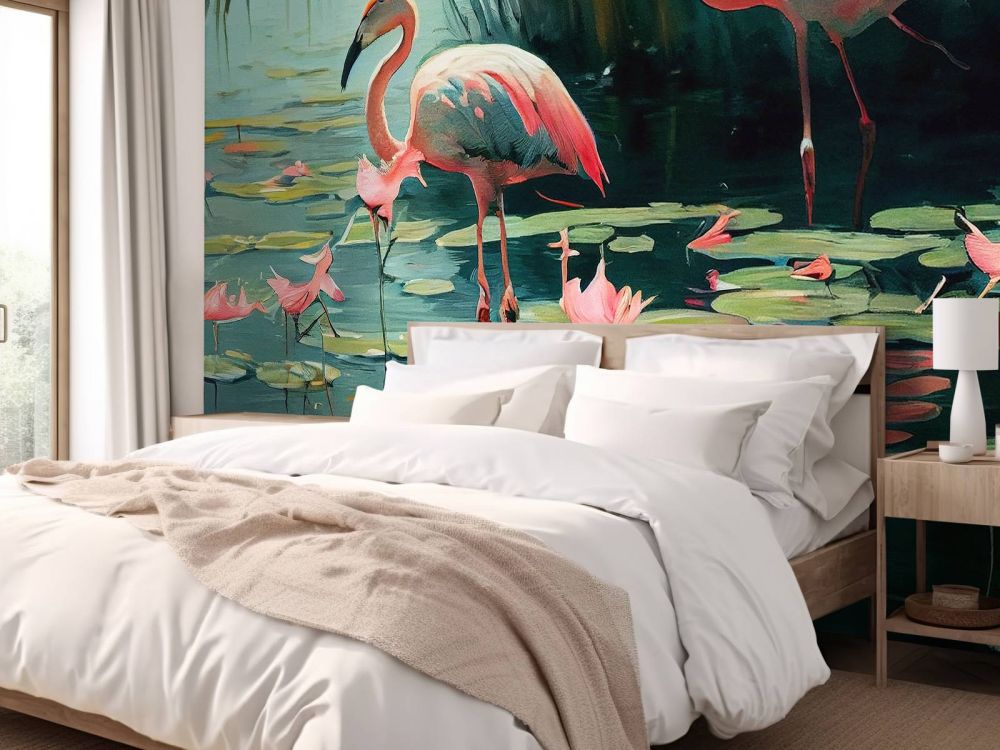 Waterlelie Flamingo Oase