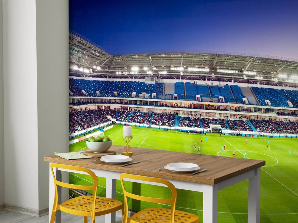 Voetbalstadion panorama