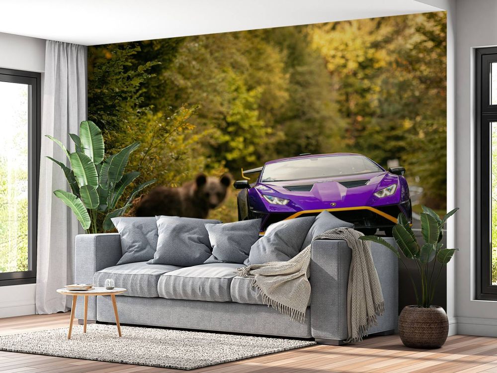 Lamborghini vs. wildernis