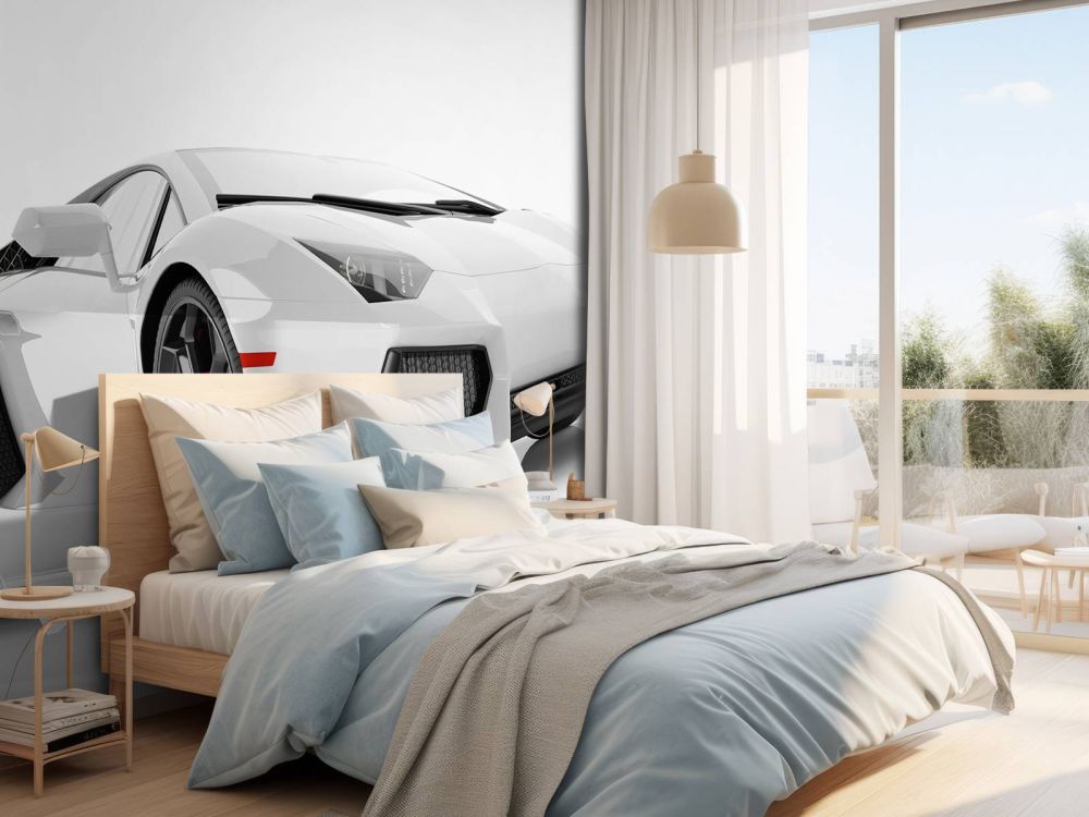 Witte supercar