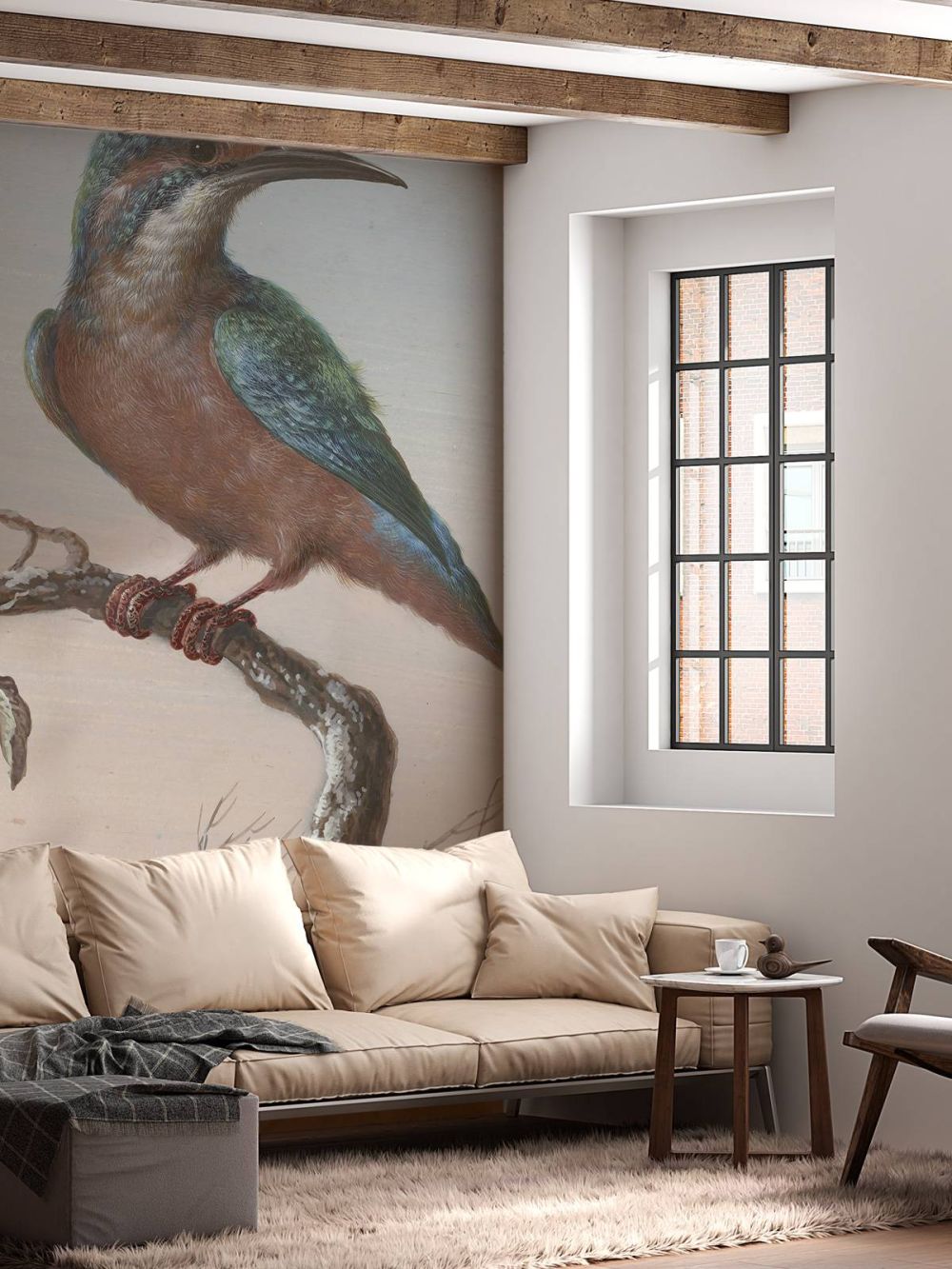 IJsvogel schilderij