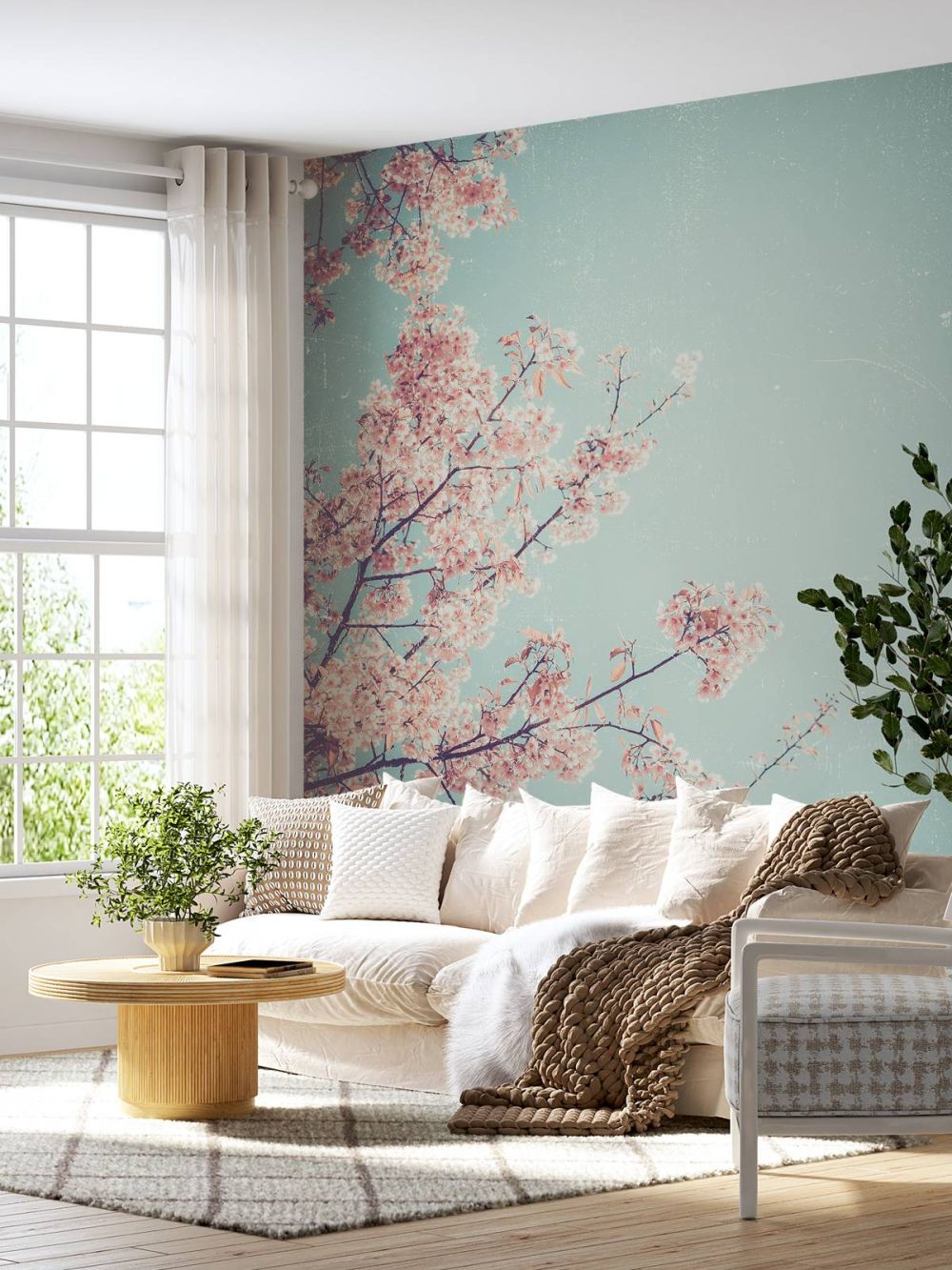 Vintage Japanse bloemen