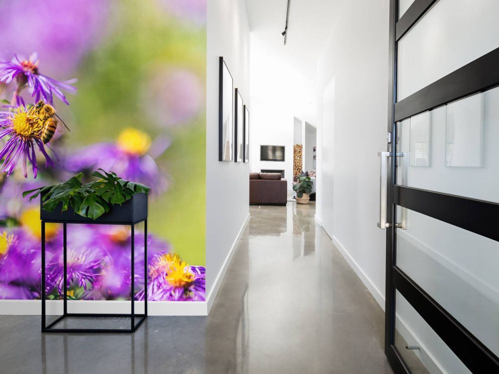 Paarse bloemen