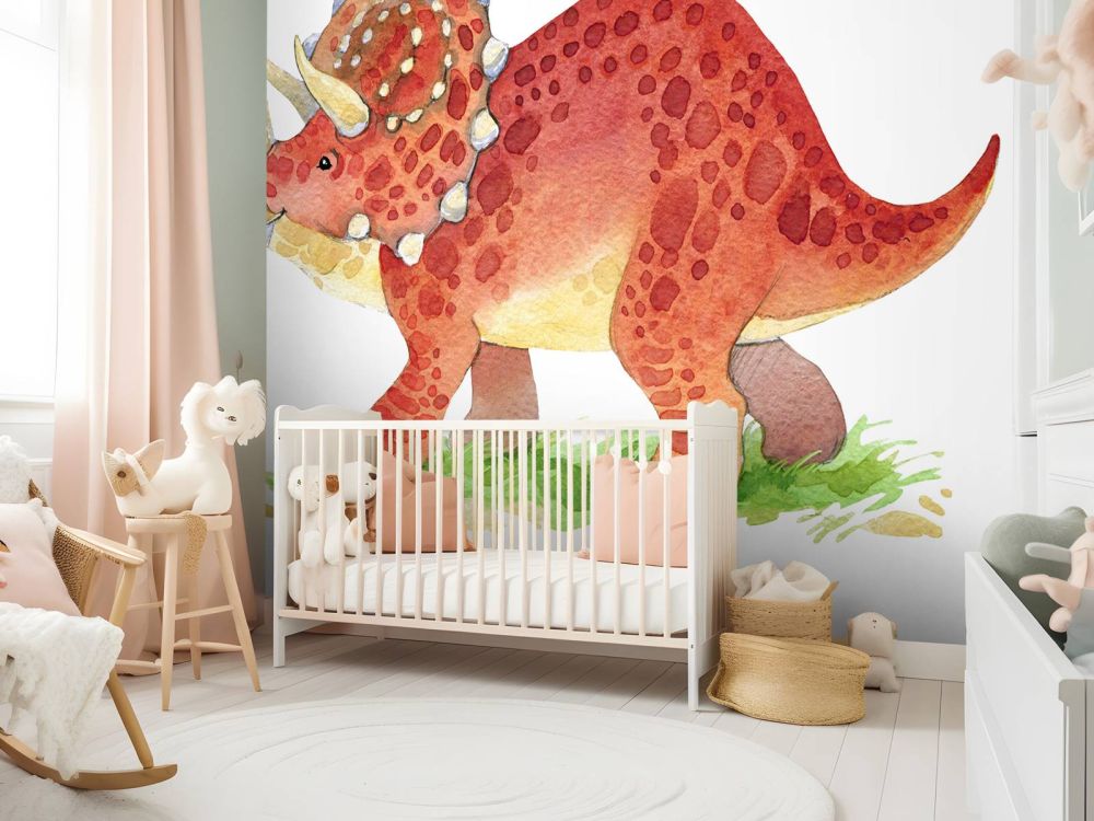 Schattige Triceratops dinosaurus