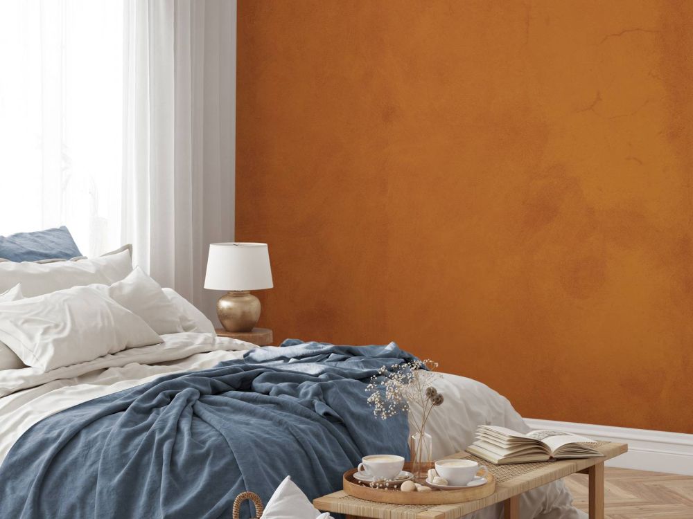 Licht roodbruin beton